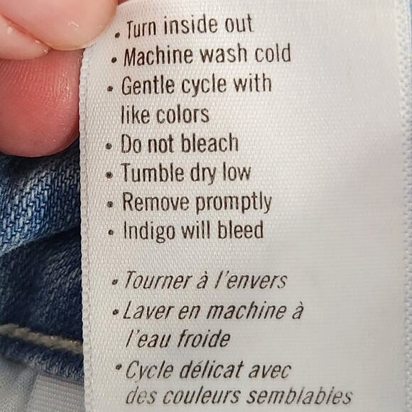 Paige Blue Denim Rory Crop Flare Medium Wash Jeans Women's 26 - Picture 4 of 8